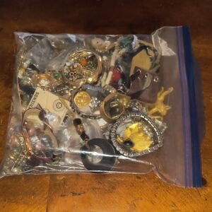 Assorted Jewelry/Craft Bag